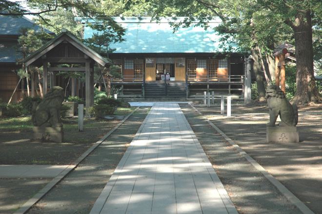 総社神社の参道